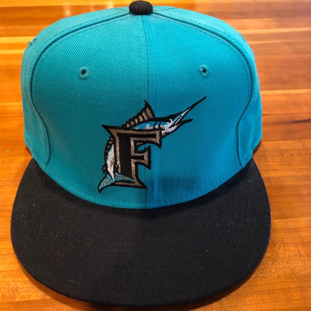 Vintage 1990’s Florida Marlins New Era Hat 7 3/8